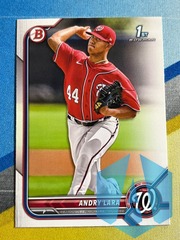 2022 1st Bowman Prospects #BP-70 Andry Lara Washington Nationals
